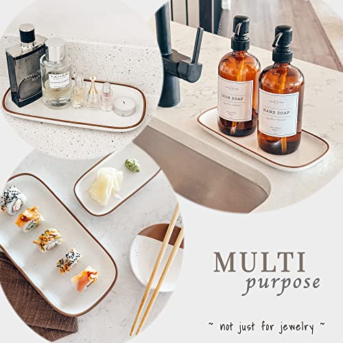 Mora Ceramic Decorative Tray