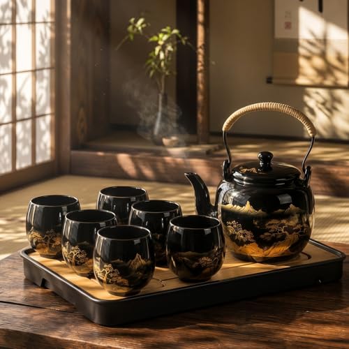 10 Pcs Japanese Tea Set