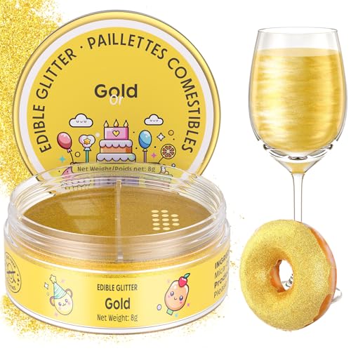 Edible Glitter for Drinks Cakes