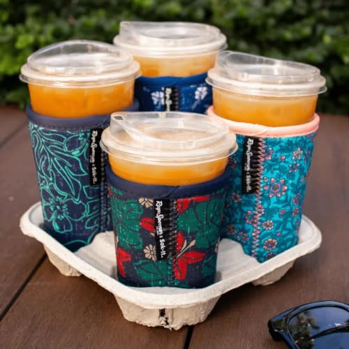 JavaSok Iced Coffee & Cold Soda Insulated Neoprene Cup Sleeve