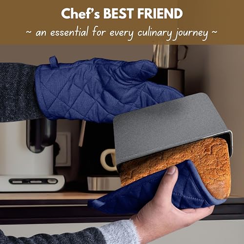 4 Piece Set 2 Oven Mitts & 2 Potholders (4 Count)