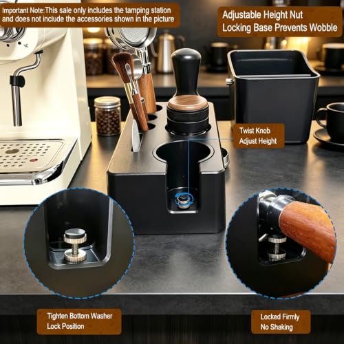 Upgraded Espresso Tamping Station