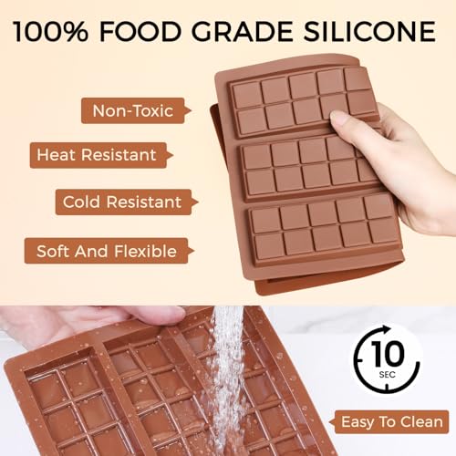 Chocolate Bar Mold (3 Count)