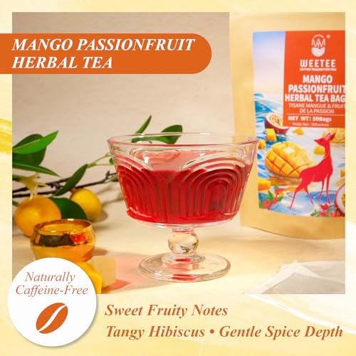 Mango Passionfruit Herbal Tea Bags (50 Count)