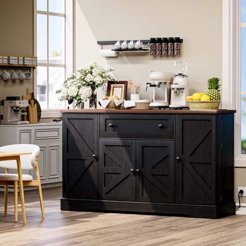 55.1" Buffet Cabinet with Storage