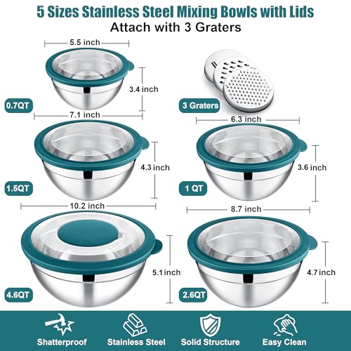 Mixing Bowls Set of 5 (5 Count)