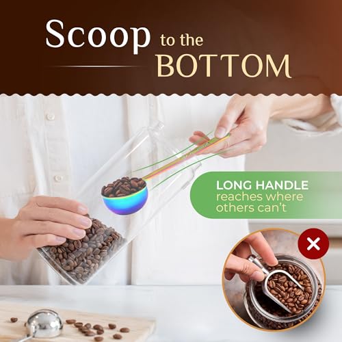 Premium Coffee Scoop Set (2 Count)