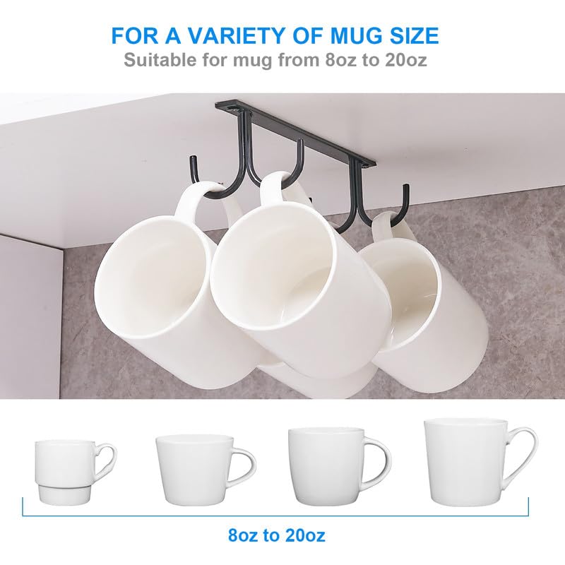 Mug Rack Under Cabinet