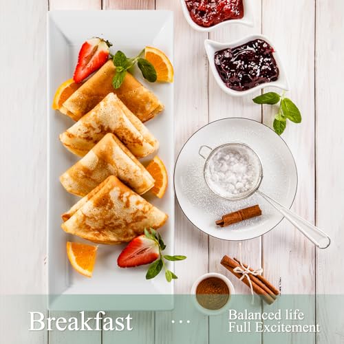 14" Rectangular Platters Set of 4 (4 Count)
