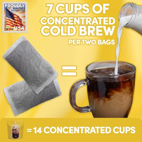 Sarasota Coffee 1905 Cold Brew Coffee Bags (8 Ounce)