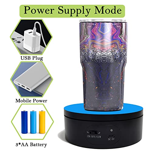 Motorized Rotating Display Stand