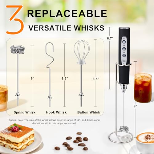 Handheld Milk Frother Wand for Coffee