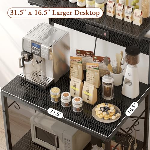 Bakers Rack with Power Outlets