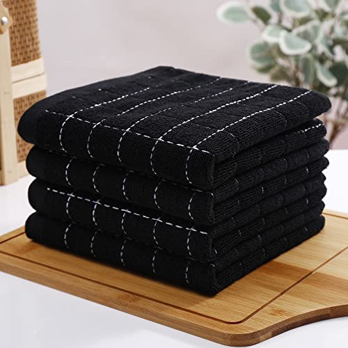 100% Cotton Terry Kitchen Towels (4 Count)
