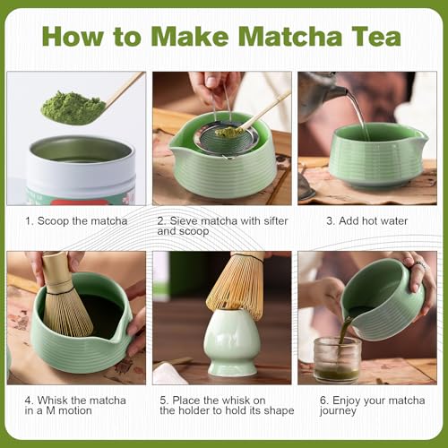 Matcha whisk Set