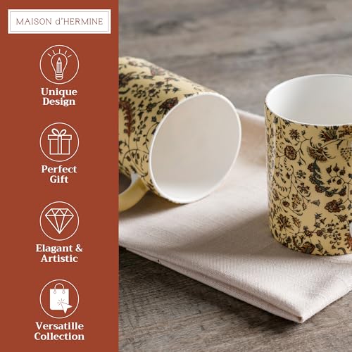 Coffee Mug with Handles Tea Cups (2 Count)