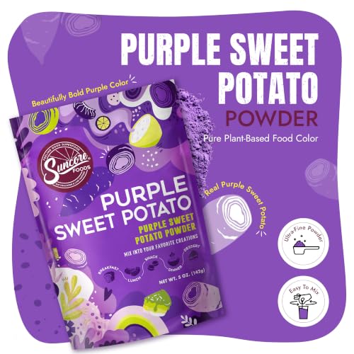 Purple Sweet Potato Powder 5oz (5 Ounce)