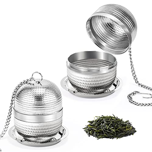 2 Pack Tea Infusers for Loose Tea