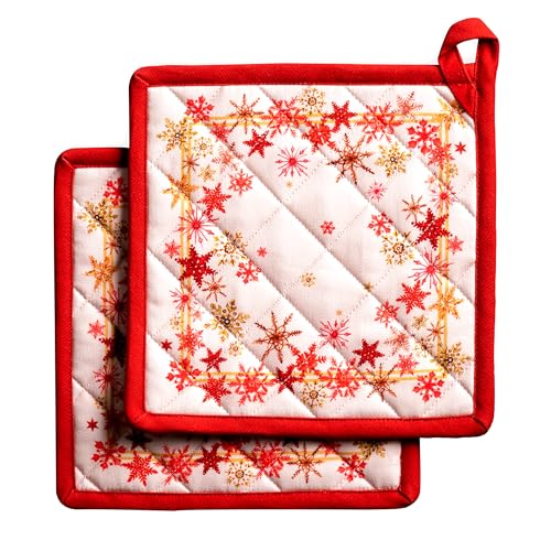 Pot Holders 100% Cotton Potholders (2 Count)