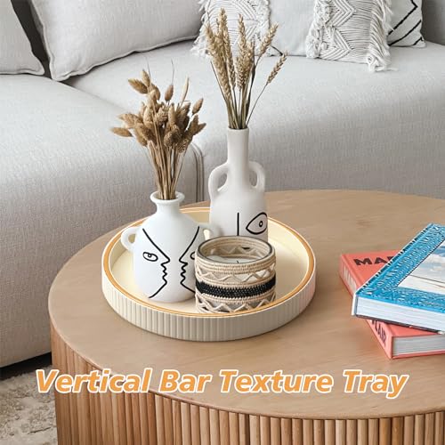 Leather Tray Desktop Storage Organizer