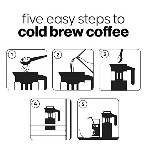 Cold Brew Coffee Maker and Iced Tea Brewer