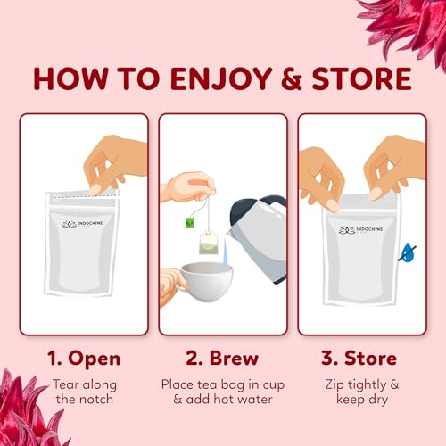 Hibiscus Tea Bags (50 Count)