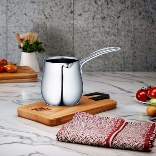 Stainless Steel Turkish Cezve Coffee Pot