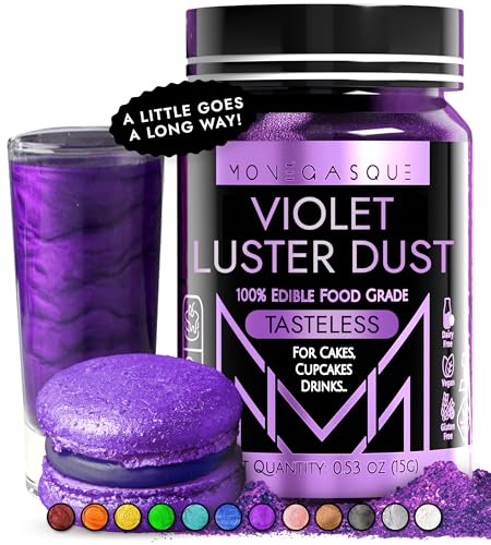 Purple Edible Glitter for Drinks & Cakes