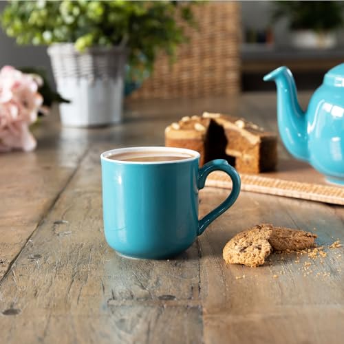 Farmhouse 4 Cup Ceramic Teapot with Removable Infuser and Lid