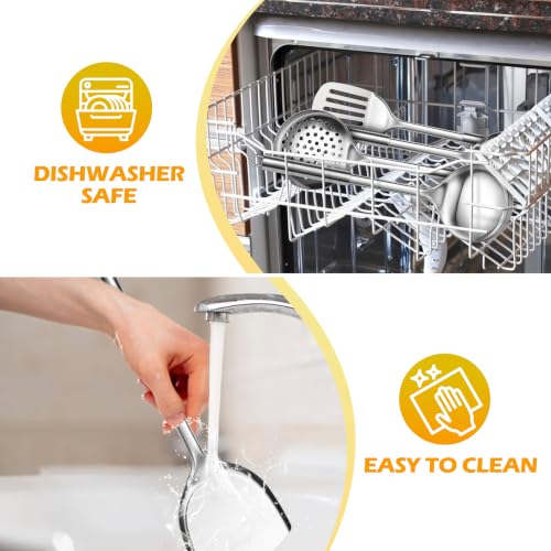 Stainless Steel Kitchen Utensil Set of 6 (6 Count)
