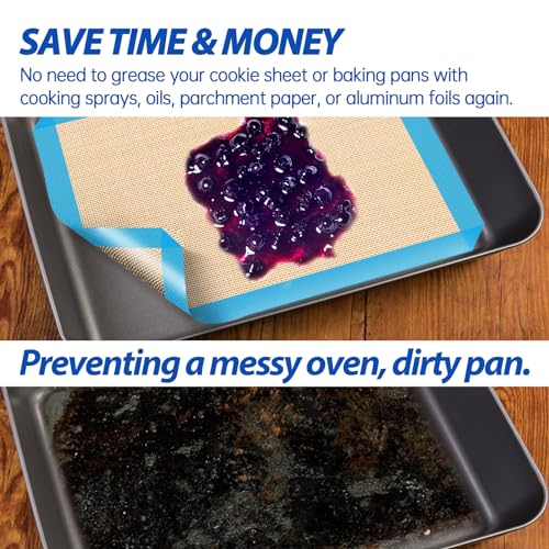 3 Pack Silicone Baking Mats (3 Count)