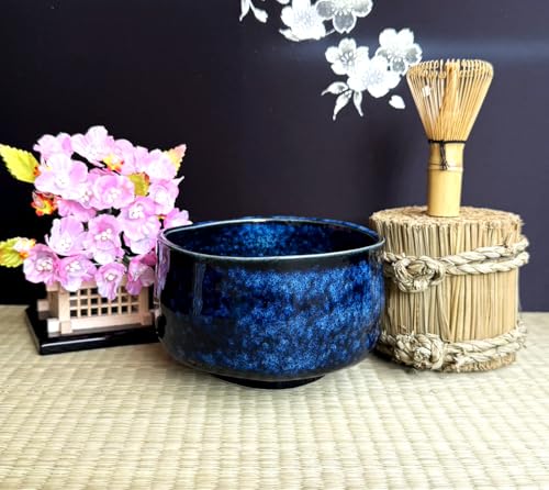 Japanese Traditional Handcrafted Mino Matcha Chawan Tea Bowl Cup Ceremony Tableware Pottery