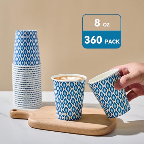 8 oz Paper Cups (360 Count)