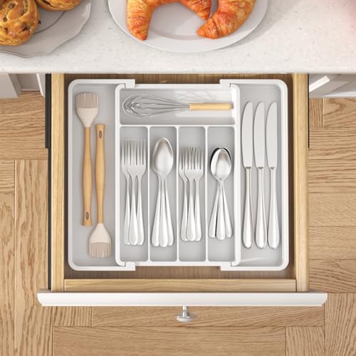 Expandable Silverware Drawer Organizer