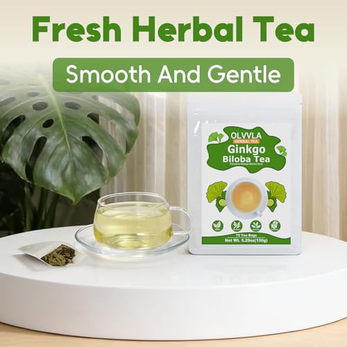 Ginkgo Biloba Tea Bags (75 Count)