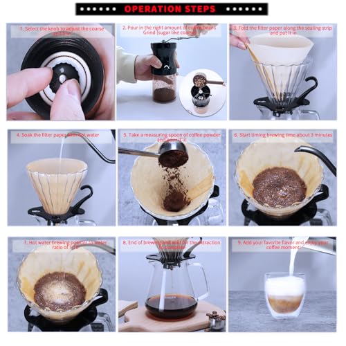 All in One Travel and Camping Coffee Makers Set