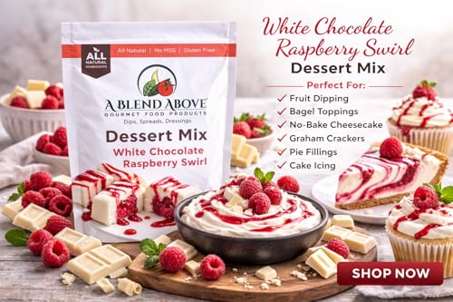 A Blend Above White Chocolate Raspberry Swirl Pie Mix (48 Ounce)