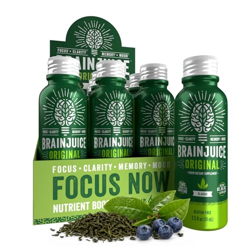 Classic Green Tea Nootropic Supplement Shot (30 Fl Oz)