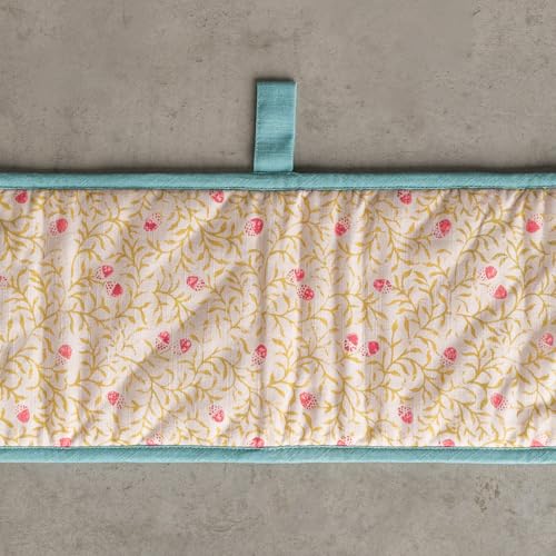 Double Oven Mitts 100% Cotton Double Oven Glove