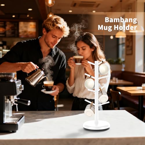 Mug Holder 360° Rotating Mug Tree Holds 8 Coffee Cups