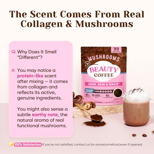 Mushroom Coffee for Focus (6.35 Ounce)