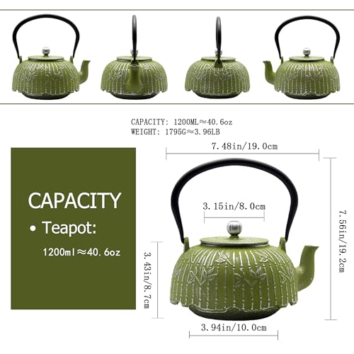 40.6oz Small Tea Kettle for Stovetop
