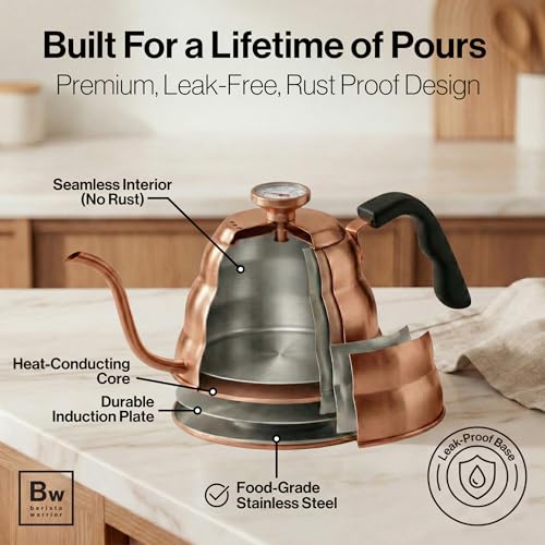 Gooseneck Kettle with Built