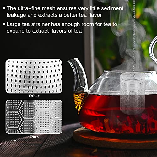 2 Pack Large Tea Infusers For Loose Tea (2 Count)
