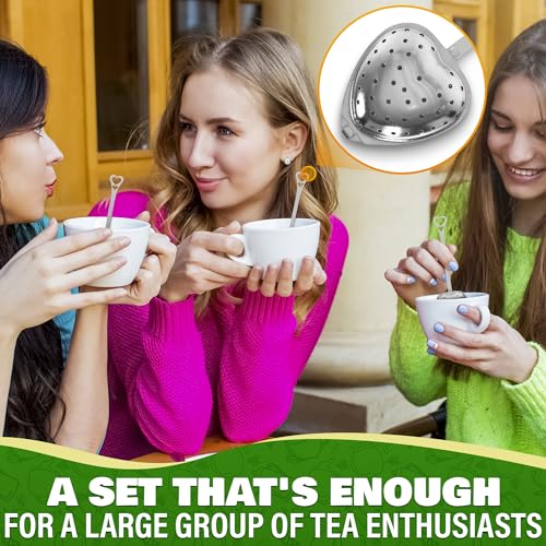10 Pcs Heart Tea Infuser (10 Count)