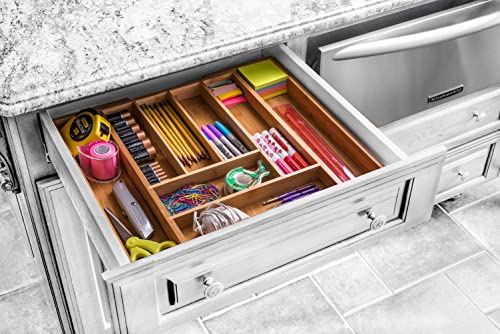 Bamboo Kitchen Drawer Organizer