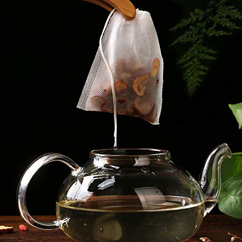 200 Pcs Disposable Tea Bags for Loose Leaf Tea (200 Count)
