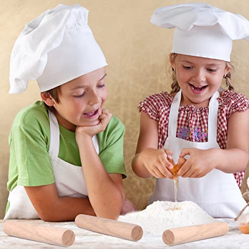 50 Pieces Small Rolling Pin Wood Mini Dumpling Dough Roller (50 Count)