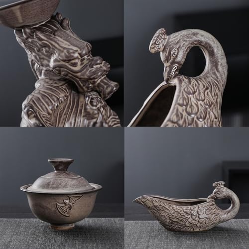 Semi Auto Kungfu Tea Set
