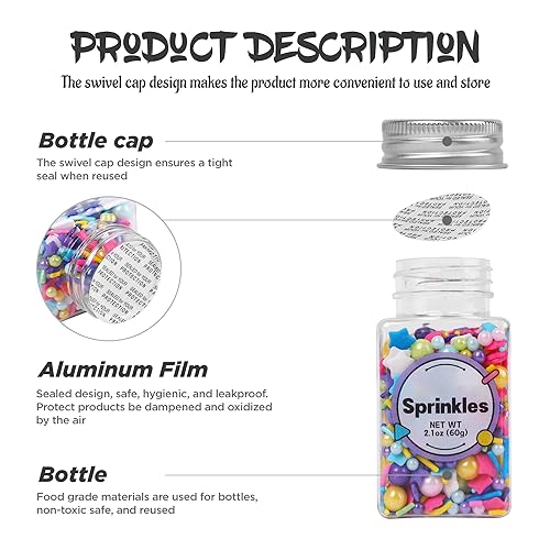 Pearl Sprinkles for Cake Decorating (4.2 Ounce)